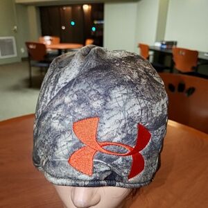 Mossy Oak Treestand Under Armour Embroidered Logo Reversible Unisex Beanie L/XL